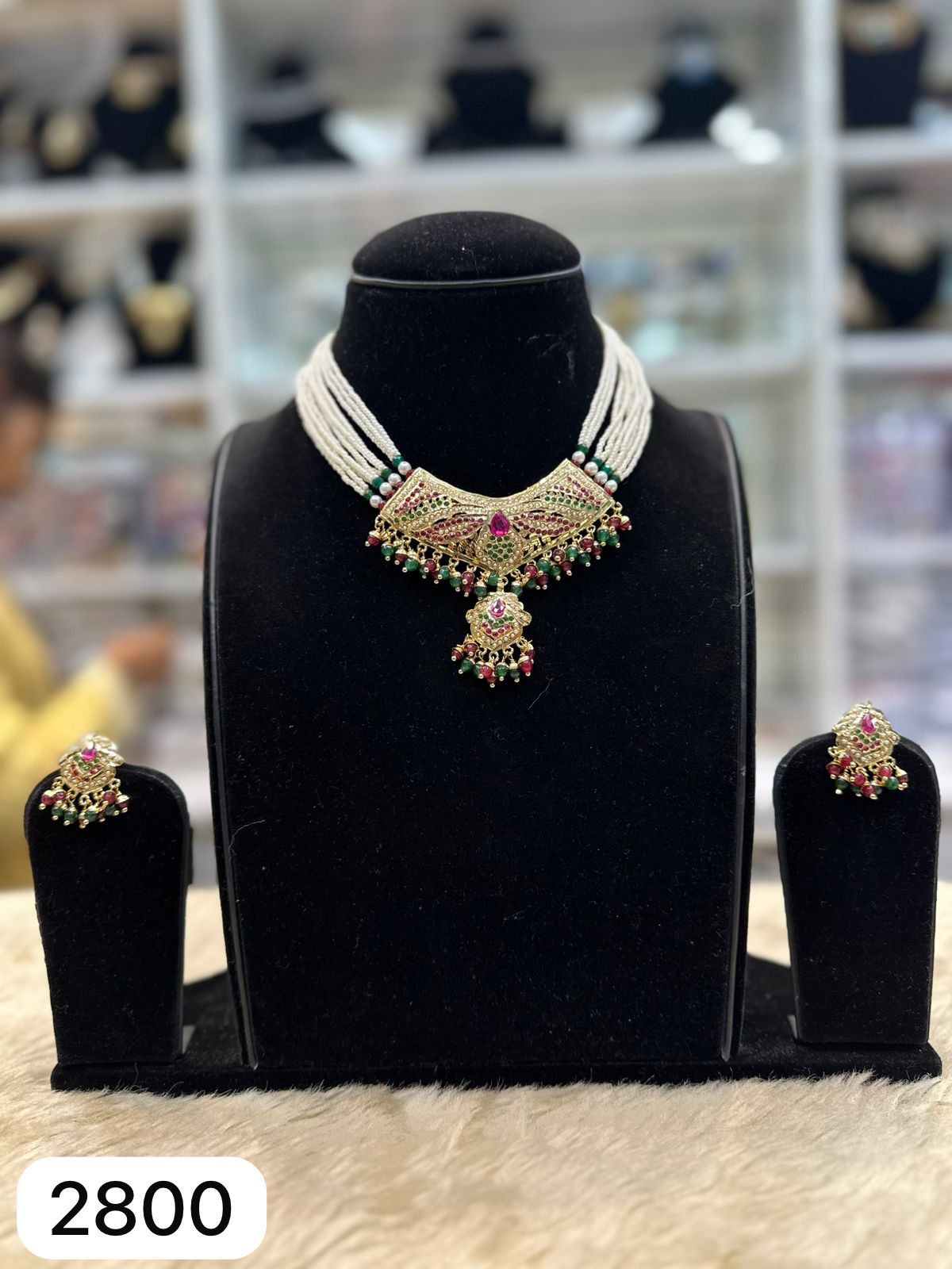 Traditional Jadau Set – Premium Finish