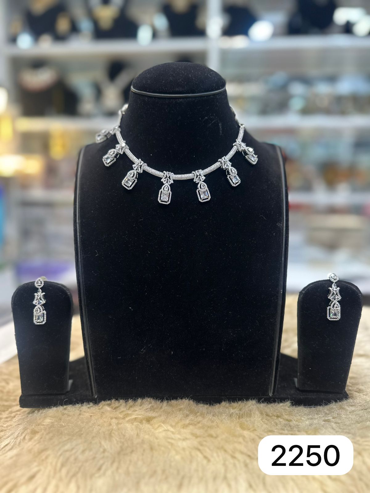 Premium AD Set – Real Diamond Style Jewellery