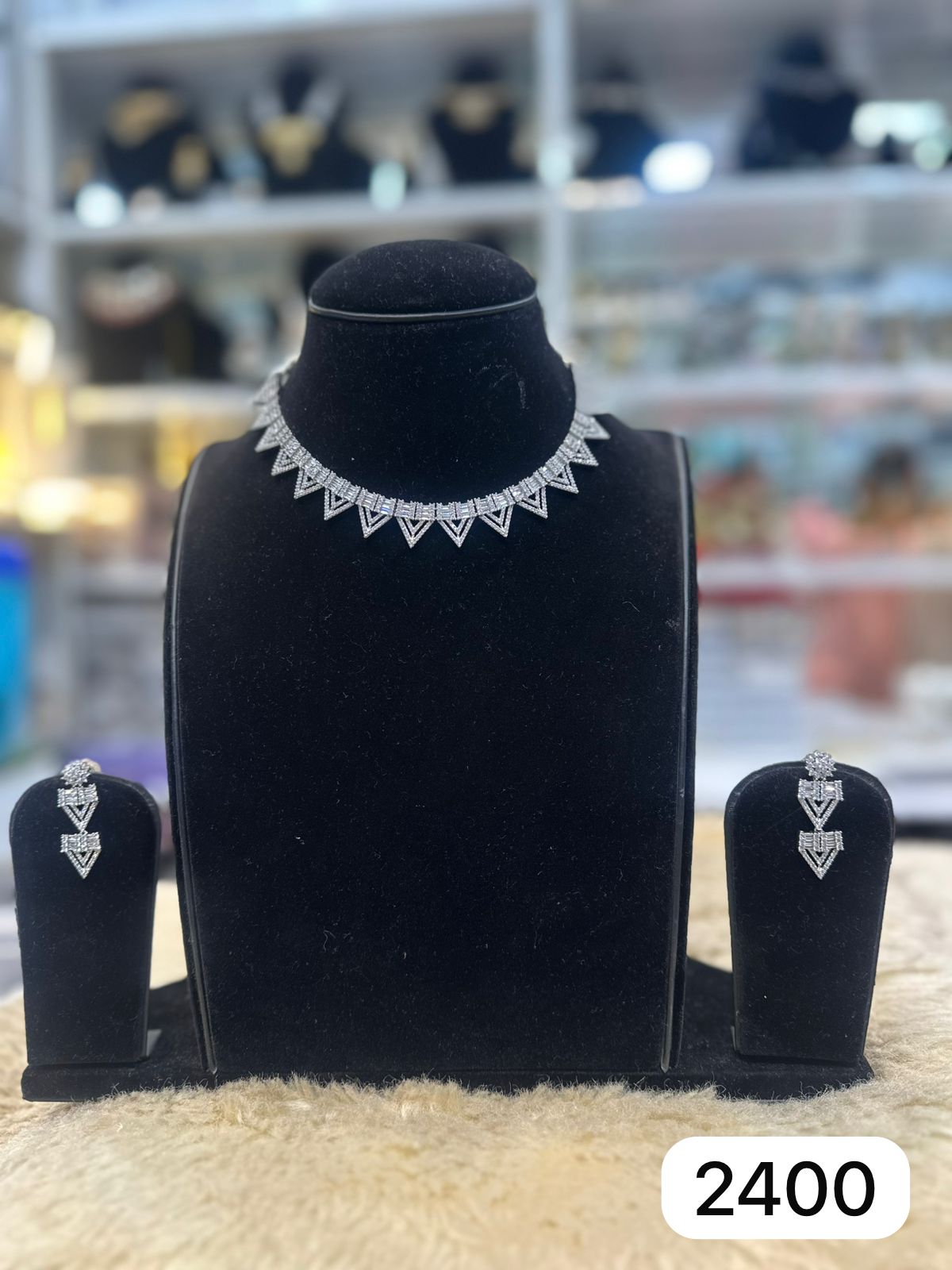 Premium AD Set – Real Diamond Style Jewellery