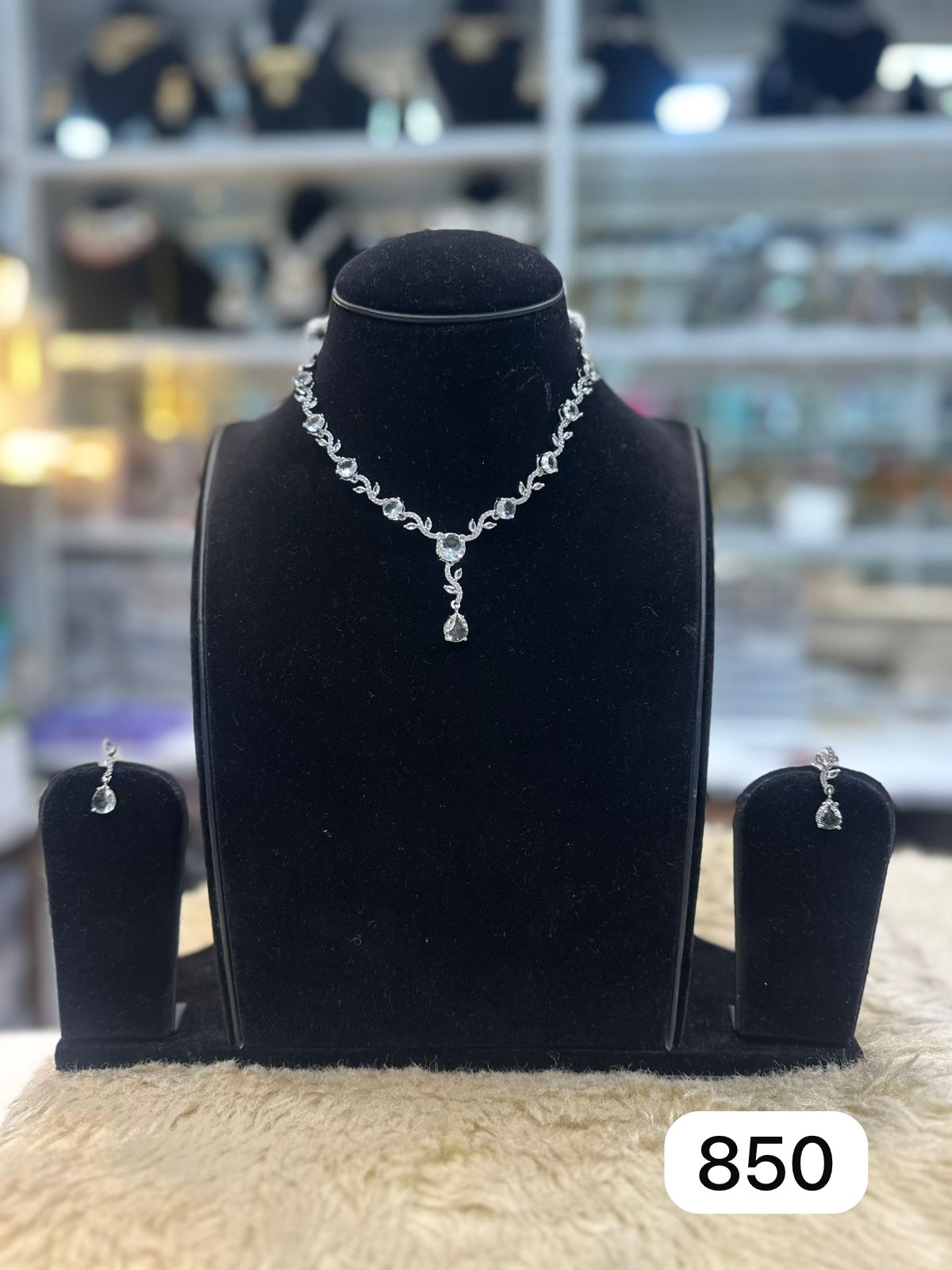 Premium AD Set – Real Diamond Style Jewellery