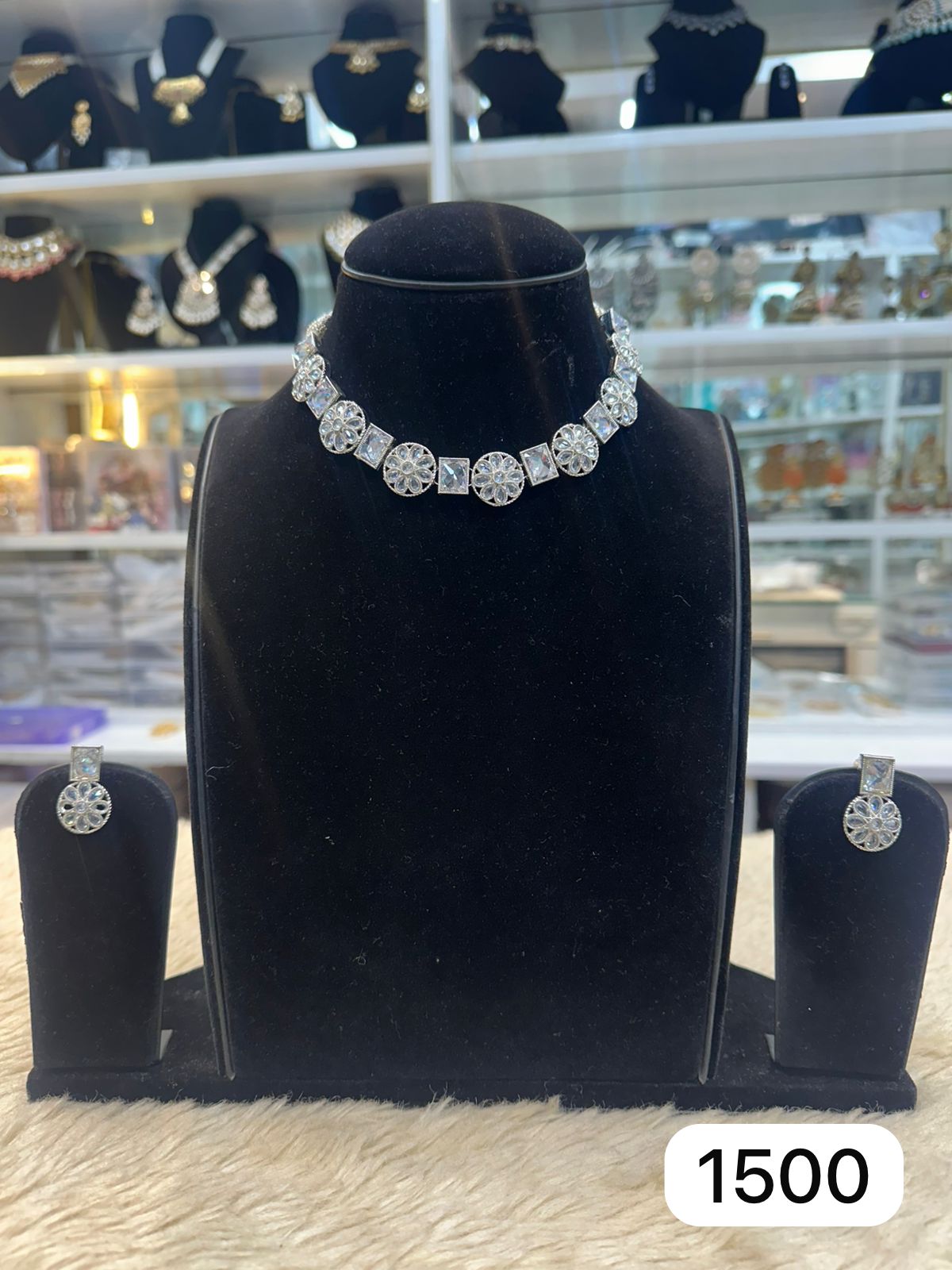 Premium AD Set – Real Diamond Style Jewellery