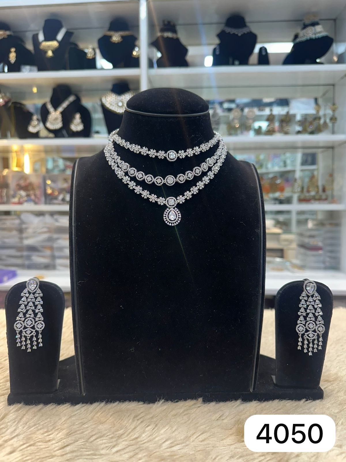 Premium AD Set – Real Diamond Style Jewellery