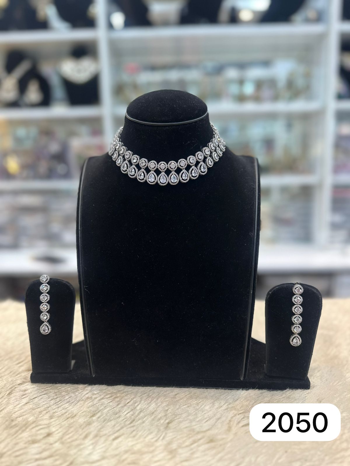 Premium AD Set – Real Diamond Style Jewellery