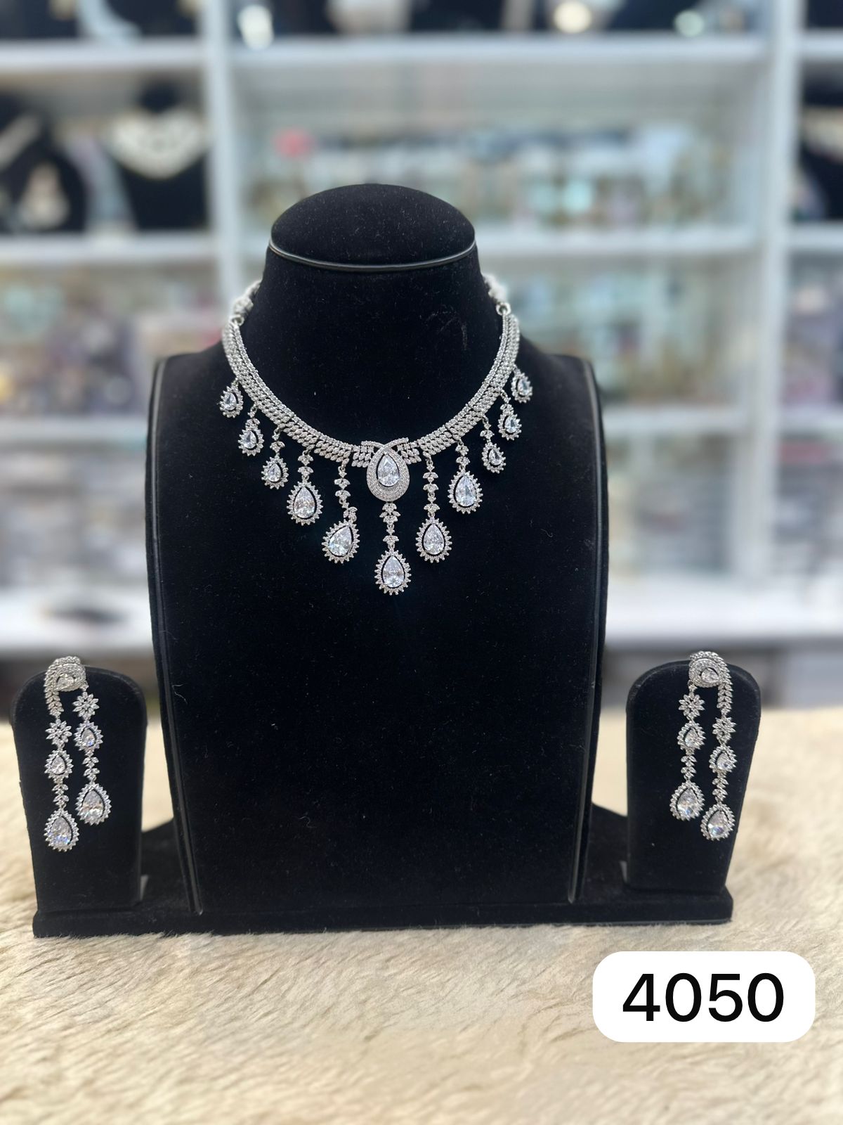 Premium AD Set – Real Diamond Style Jewellery