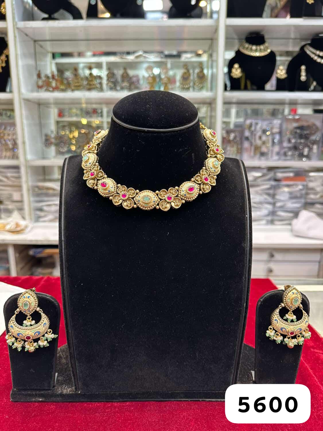 Real Look Royal Meena Work Set