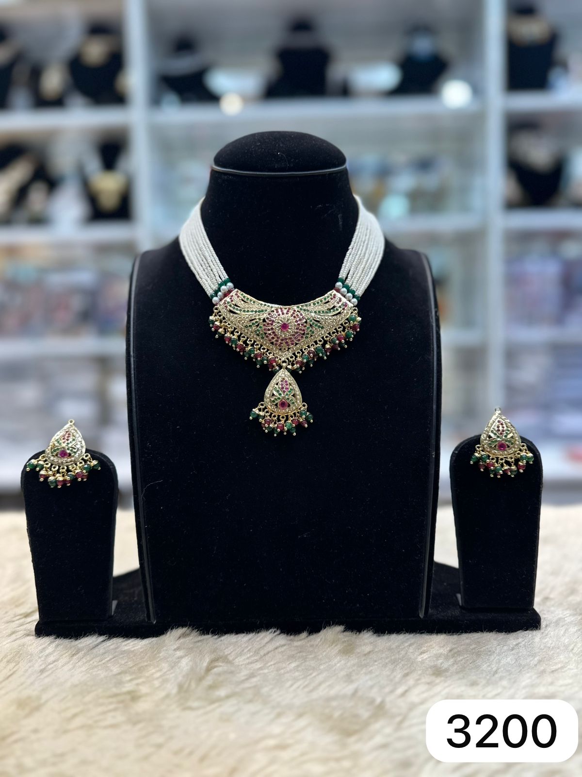 Traditional Jadau Set – Premium Finish
