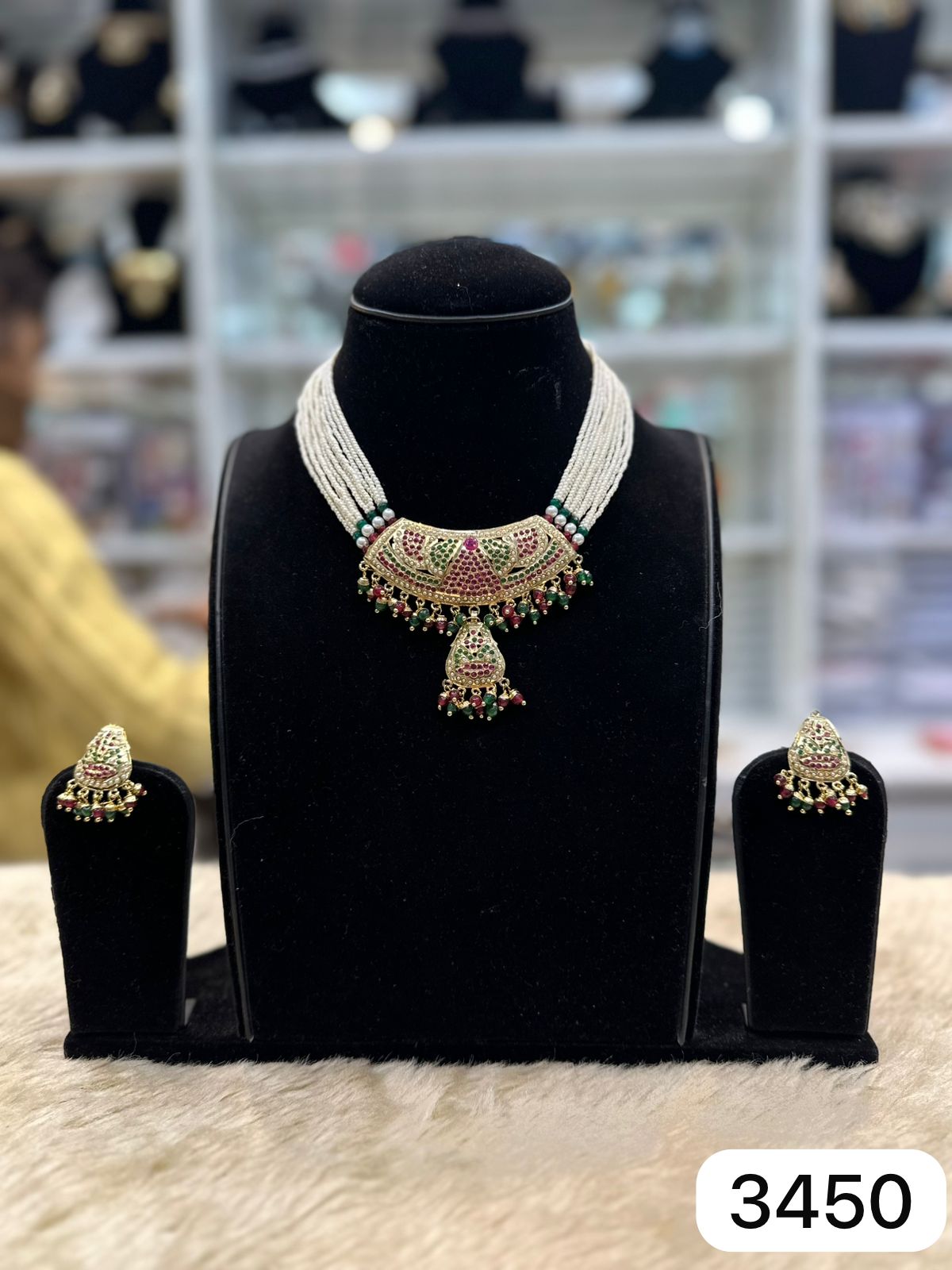 Traditional Jadau Set – Premium Finish
