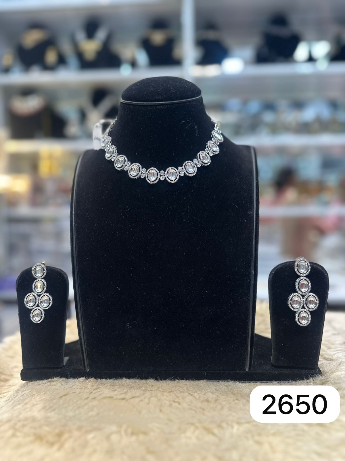 Premium AD Set – Real Diamond Style Jewellery