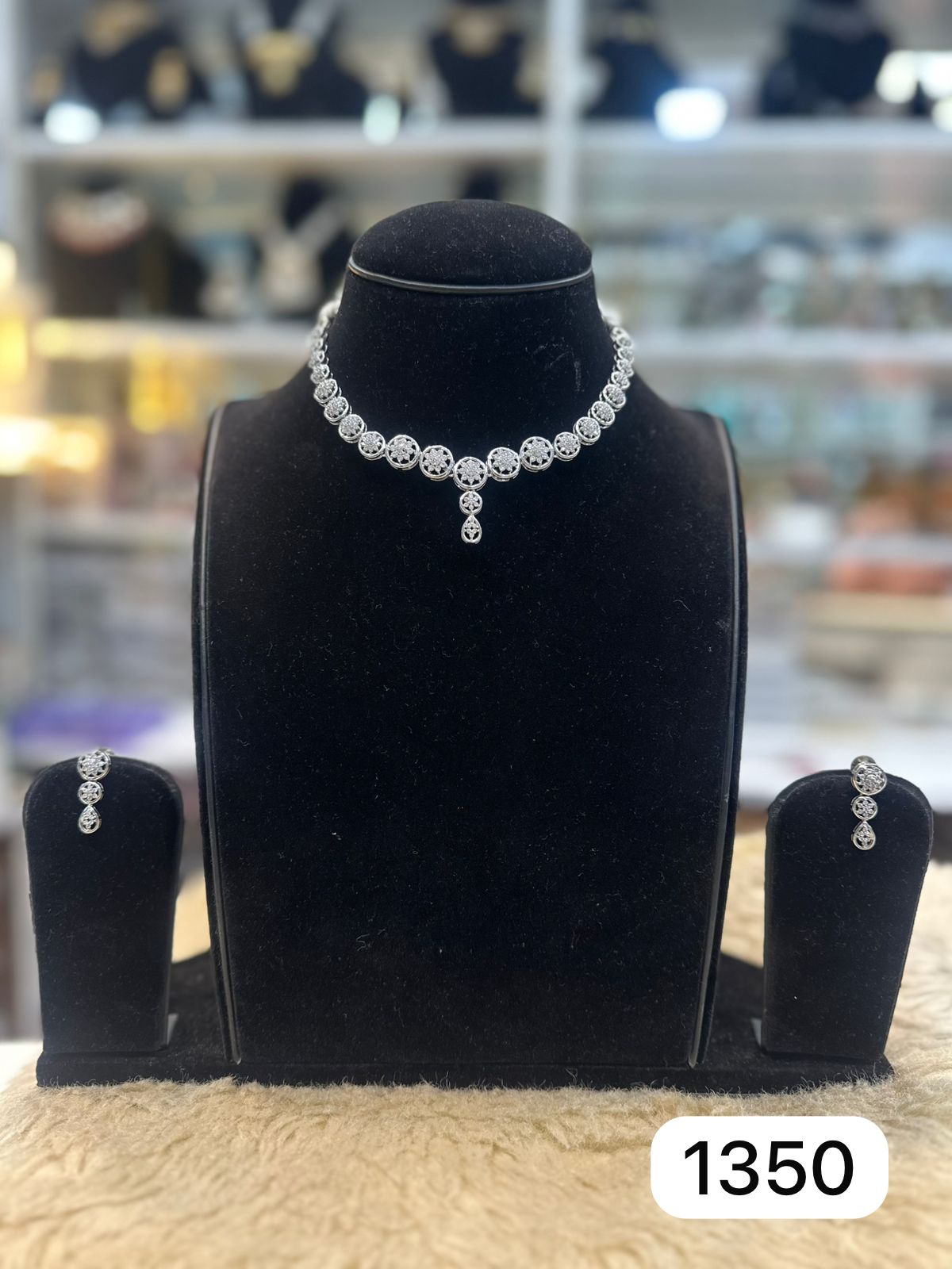 Premium AD Set – Real Diamond Style Jewellery