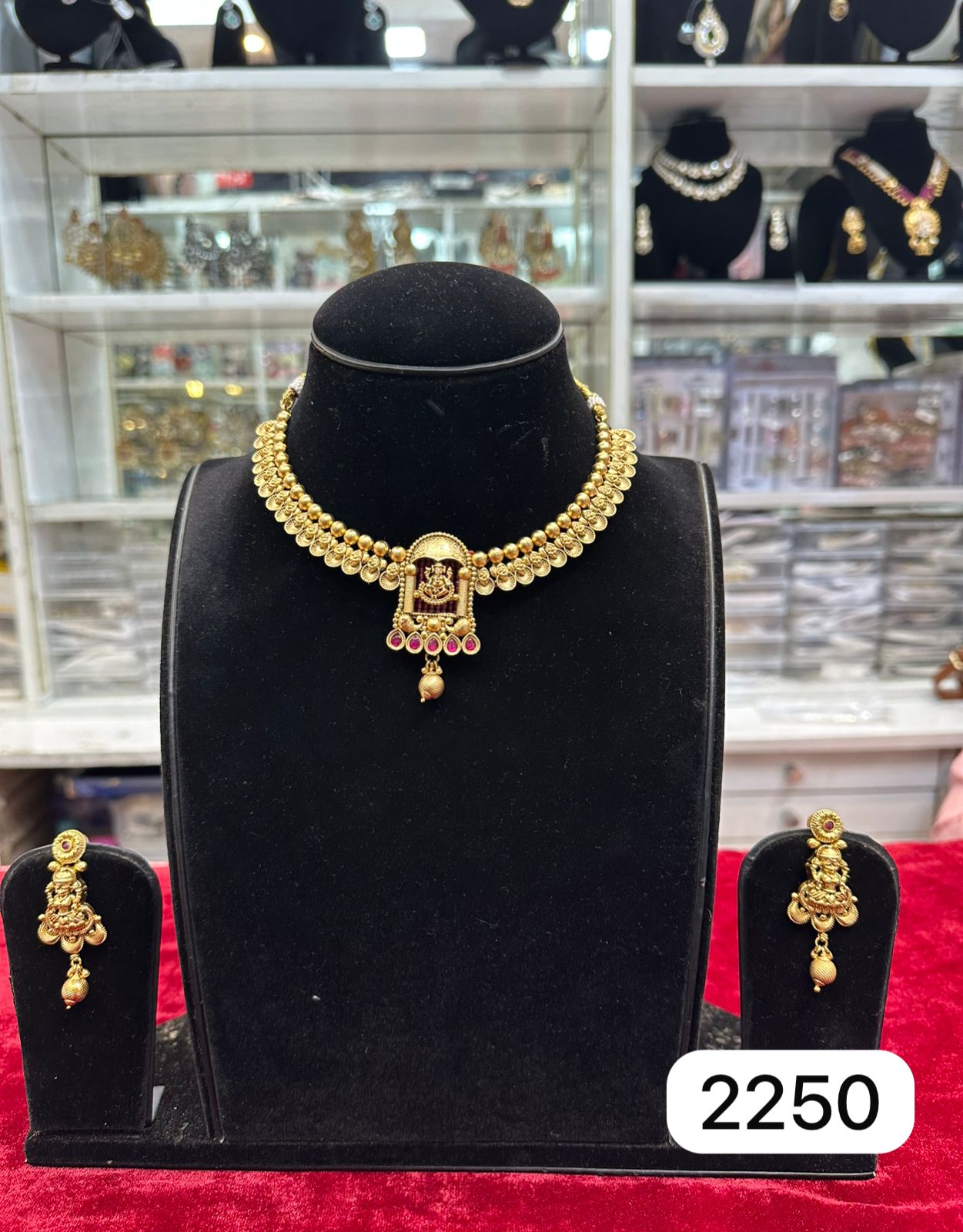 Traditional Temple Set – Real Gold Look