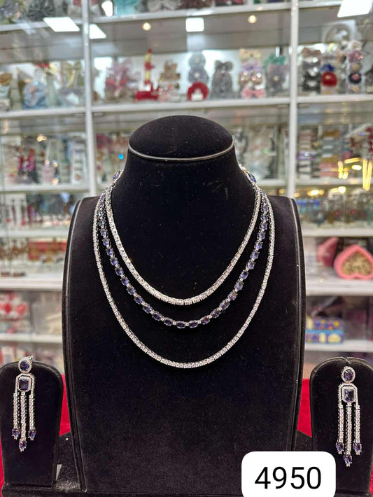 Real Look Diamond Purple Set