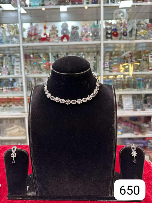 Real Look Diamond Purple Set