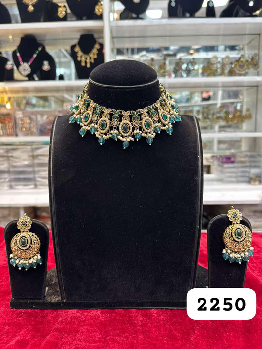 Royal Peacock Polki Set