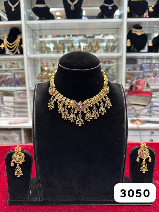 Antique Golden Heritage Jewellery Set