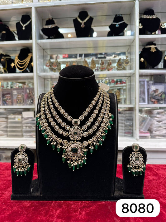 Real Look Golden Mozonite Green Layer Set