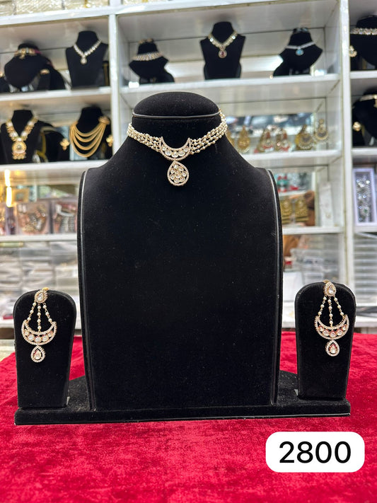 Elegant Real Look AC Kundan Choker