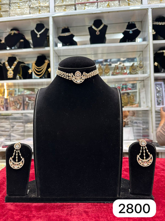 Elegant Real Look AC Kundan Choker