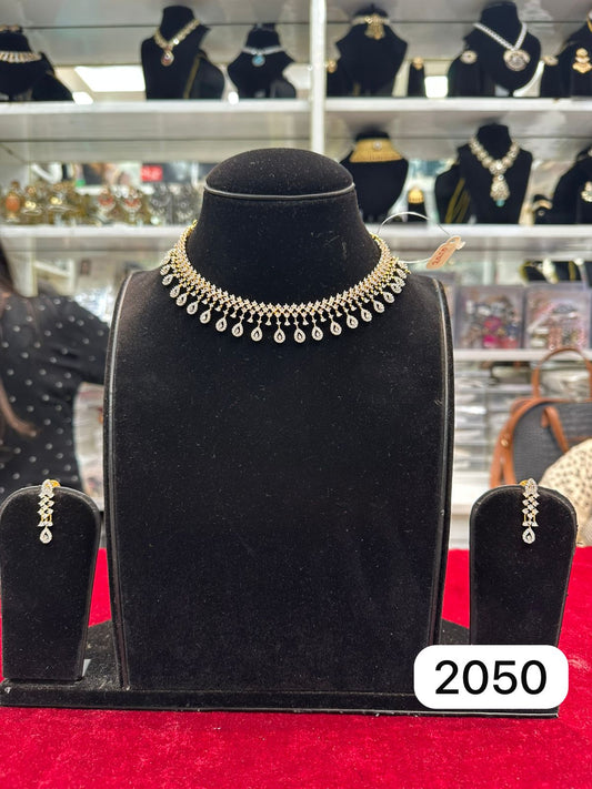 Real Look AD Golden Jewellery Set