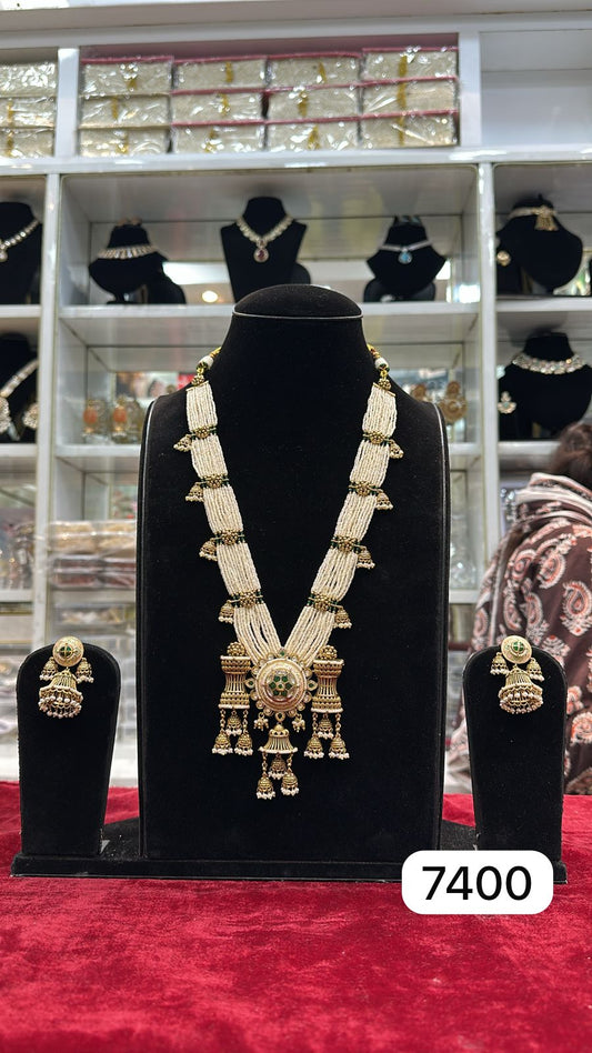 Real Look Antique Golden Long Set
