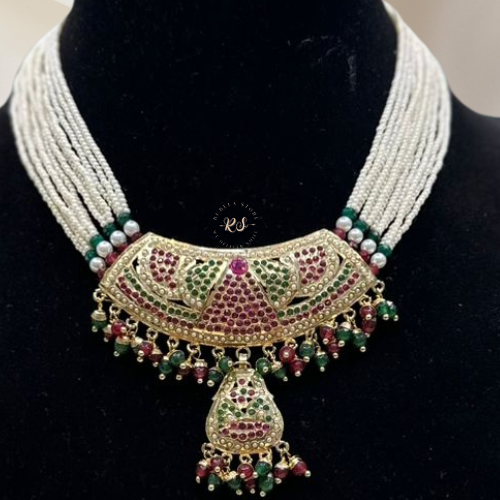 Traditional Jadau Set – Premium Finish