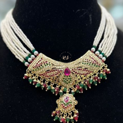 Traditional Jadau Set – Premium Finish