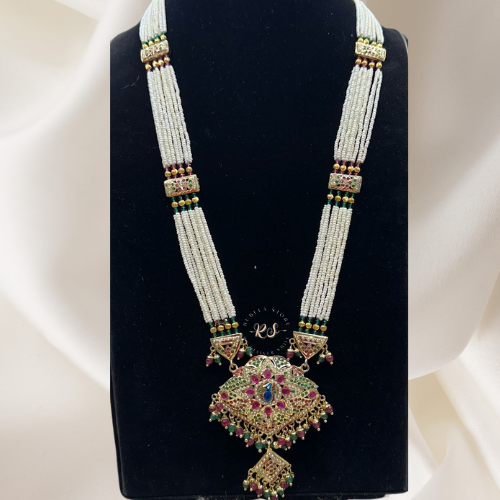 Designer Jadau Long Set – Real Polish Traditional Style