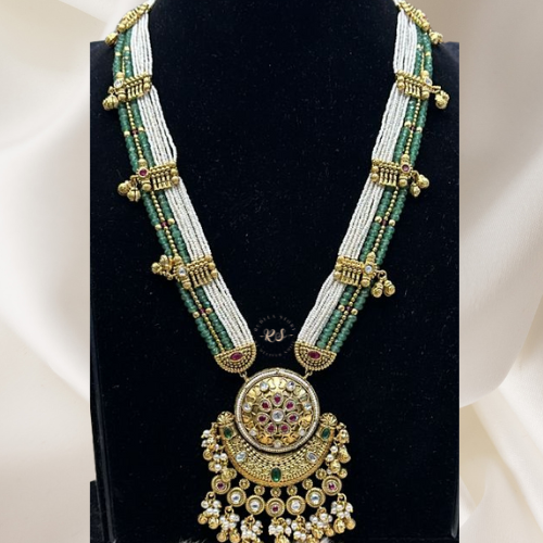 Real Look Traditional Antique Tanish Mint Green Set