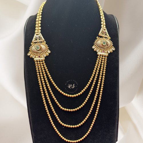 Real Look Antique Golden Toda Set – Traditional Maharashtrian Style
