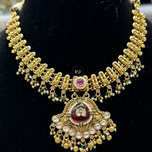 Real Look Meena Kari Set for Traditional Elegance"