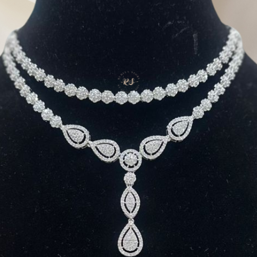 Double Layer Diamond Look Set – Real Finish Shine