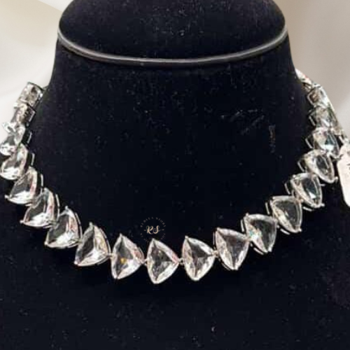 Silver Spark Real Look Diamond Set