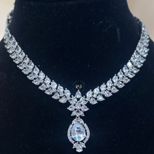 Premium AD Set – Real Diamond Style Jewellery