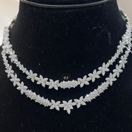 Premium AD Set – Real Diamond Style Jewellery