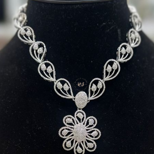 Premium AD Set – Real Diamond Style Jewelleryq