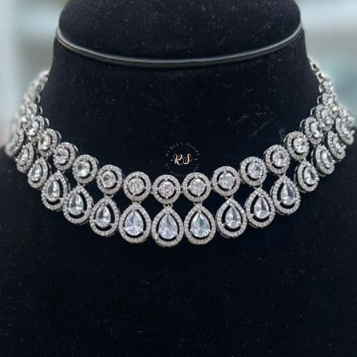 Premium AD Set – Real Diamond Style Jewellery