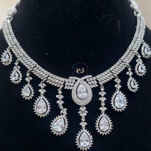 Premium AD Set – Real Diamond Style Jewellery