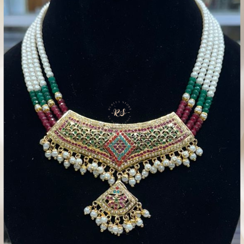 Real Look Antique Jadau Set