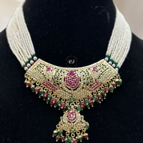 Traditional Jadau Set – Premium Finish