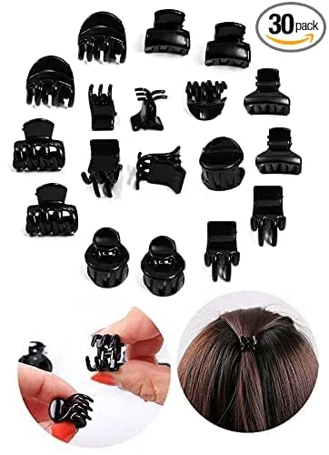 Black Butterfly Hair Clutch