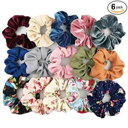 Multicolour Scrunchies