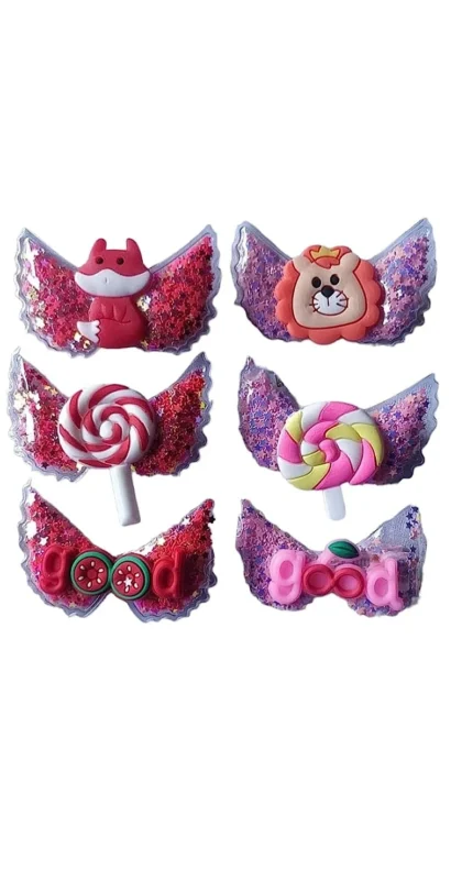 Multi character clips for Girls