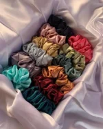 Silk Satin Scrunchies