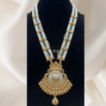 Real Look Sky Blue Meena Mala Set | Rubela Store