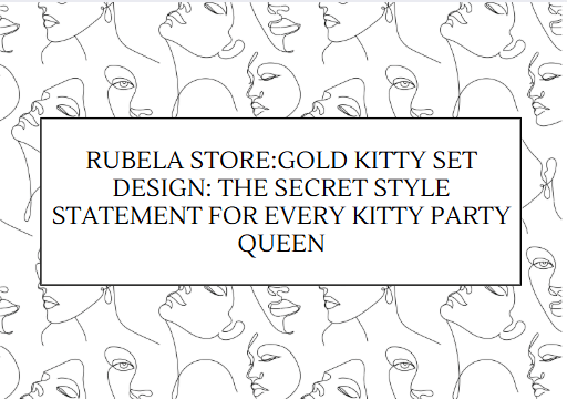 Gold Kitty Set