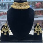 Gorgeous Rubela Store Stunning Gold-Look Choker Set - Image 2