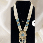 Elegant Monalisa Stone Sky Blue Pendant Set – Rubela Store