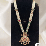 Real Look Kiyani Kundan with Mina Kaari Pendant Set – Premium Jewellery by Rubela Store