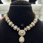 Rubela Shine Royal with the Real Look Golden Polki Kundan Set