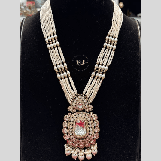 Untitled design - 2025-10-11T141349.074 Rubela Royal Radiance – Real Look Golden Polki Long Set by Rubela Store - Image 1