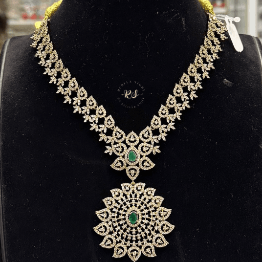 Untitled design - 2025-10-11T153919.312 Rubela Elegant Glow – Real Look Mozonite Green Set by Rubela Store - Image 1